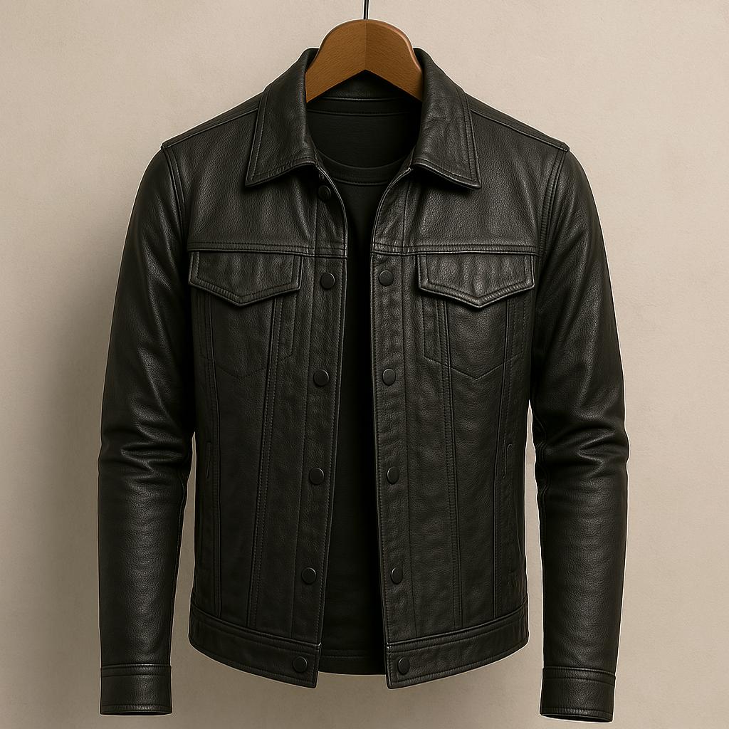 VESTE EN CUIR MODERNE RIDE